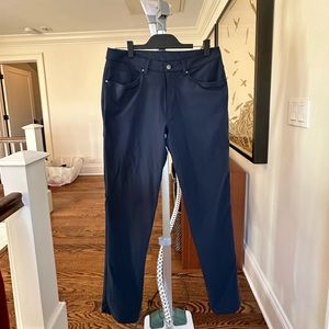Size 32 Mens ABC Lululemon Navy pants